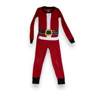 🆕 Santa Claus Pajama Set Child 5 Christmas Holiday PJ Unisex Boy’s Girl’s Red
